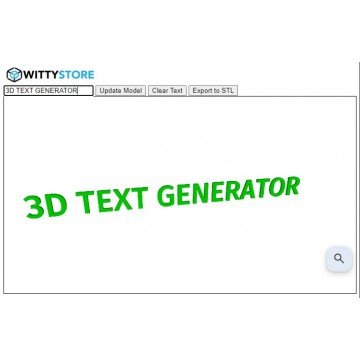 3D Text Generator Online